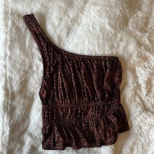 Urban Outfitters one shoulder tank